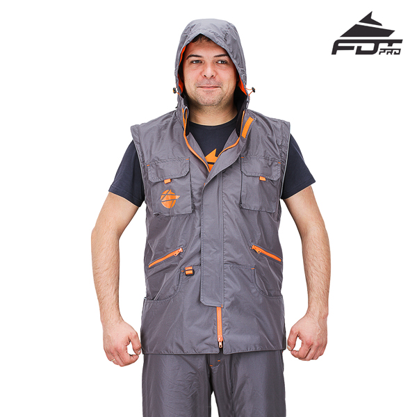 FDT Professional Design Dog Tracking Jacket of Fine Quality Materials