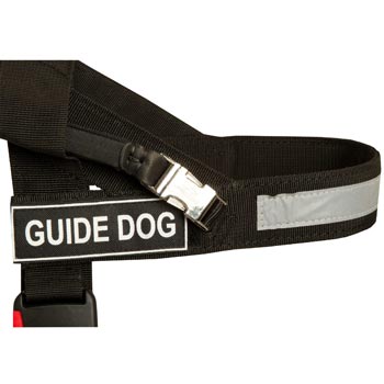 American Bulldog Nylon Assistance Harness with Patches