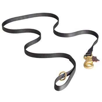 All Weather Nylon Leash for American Bulldog Tracking and Training