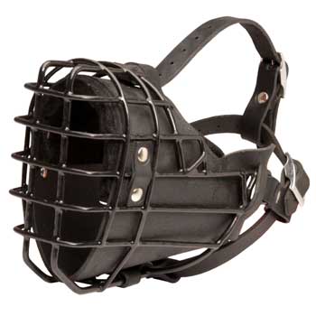 Winter Fully Wire BREED-NANE Padded Muzzle Cage